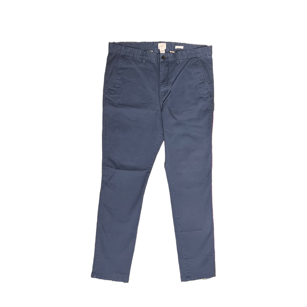 Premium feel blue chinos waist 36 Skinny Fit stretch